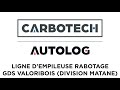 Carbotech ligne dempileuse rabotage gds matane