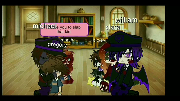 Afton's reunite+gregory/...  au//NOT SHIPPING GREG...