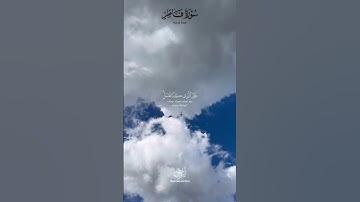 وَهُمۡ يَصۡطَرِخُونَ فِيهَا رَبَّنَآ أَخۡرِجۡنَا نَعۡمَلۡ صَٰلِحًا_حالات واتس(القارئ سعد الغامدي)✨