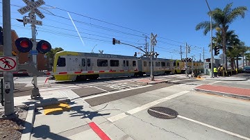 Metro Crenshaw/LAX Line (K Line) Testing In The City Of Inglewood 4K