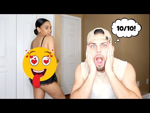 HUSBAND RATES MY SCANDALOUS VICTORIA SECRET OUTFITS!!