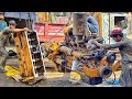 Can we restore old huge $50k Caterpillar Engine ? || Reparing and Cleaning of bulldozer Engine