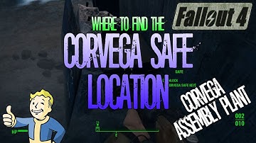 Fallout 4 | Corvega Safe Key | Safe Location Guide | Tips and Tricks