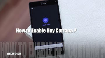 Enable Hey Cortana in Windows 10 Mobile (950 XL / 950)