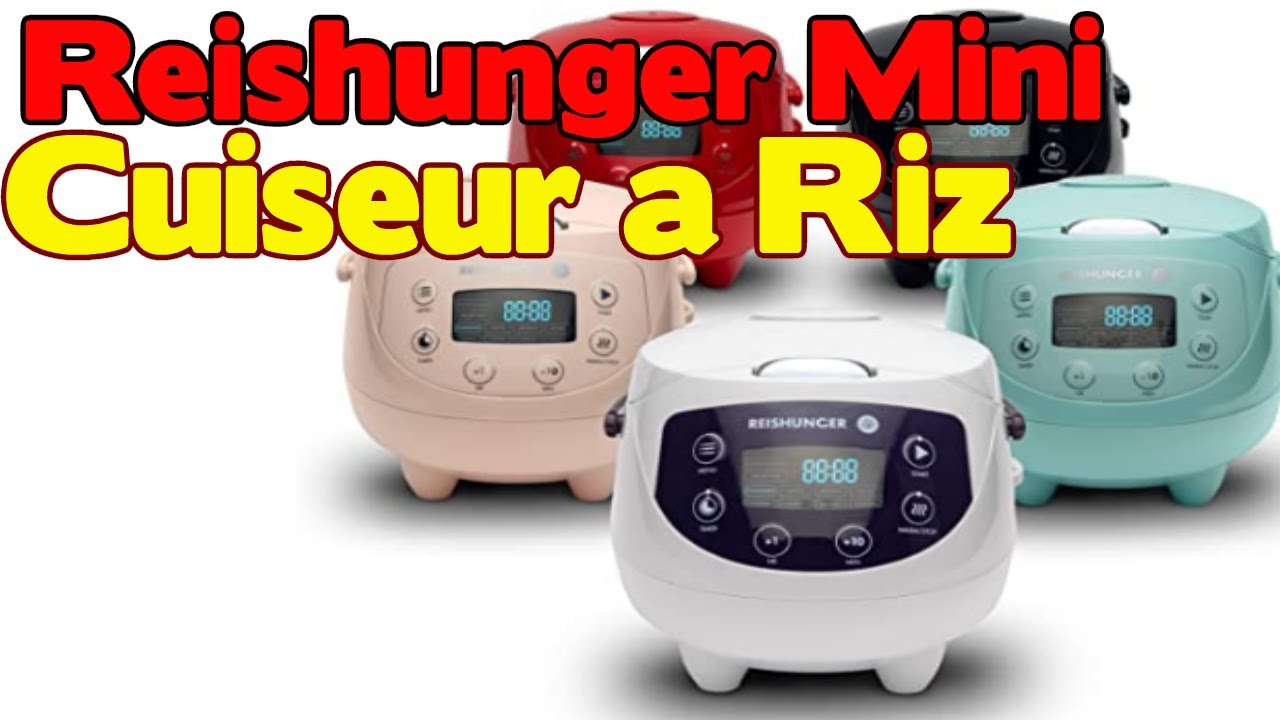 Reishunger Mini Auto Cuiseur Riz (rice cooker) Japonais et Vapeur Menthe  avec la Fonction de Maintien