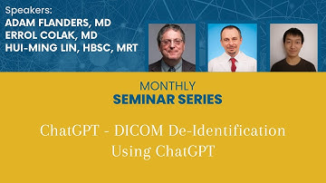 ChatGPT - DICOM De-Identification Using ChatGPT