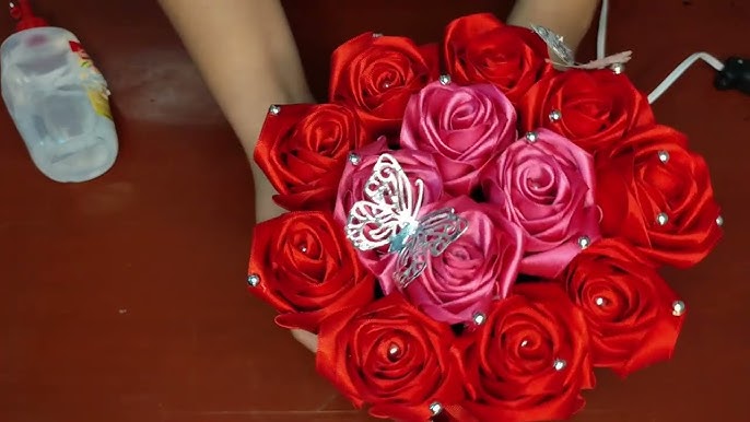 Rosas de liston Rosas-Flores eternas para cualquier ocasión. Cumpleañ –  lindosregalitos