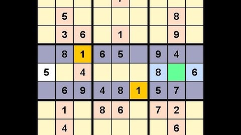 How to Solve Washington Times Sudoku Difficult May 29, 2021