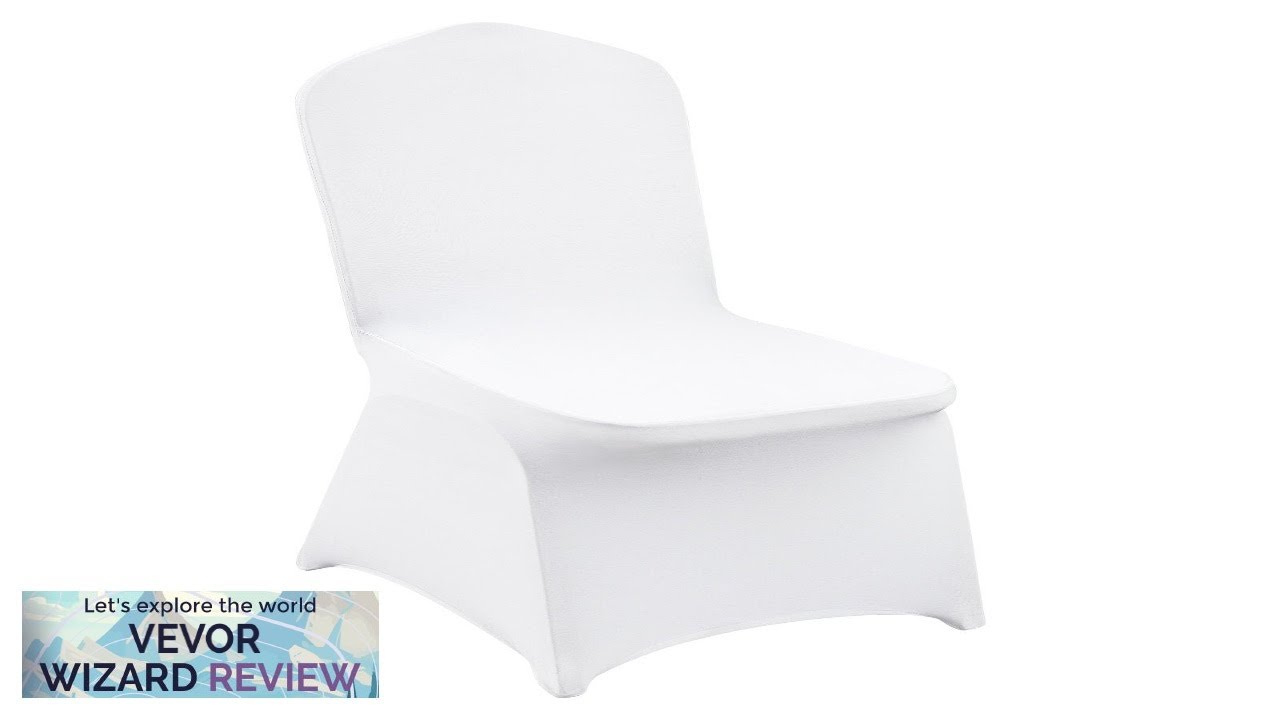 VEVOR Stretch Spandex Folding Chair Covers Universal Fitted Chair Cover Removable Washable Review