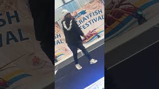 performing live at Luderitz crayfish festival,Namibia....