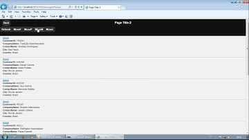 Build a single page apps using javascript/html5 (ajax mvc CRUD)