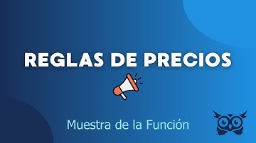 Funcion de Reglas de Precio - NinoxNet