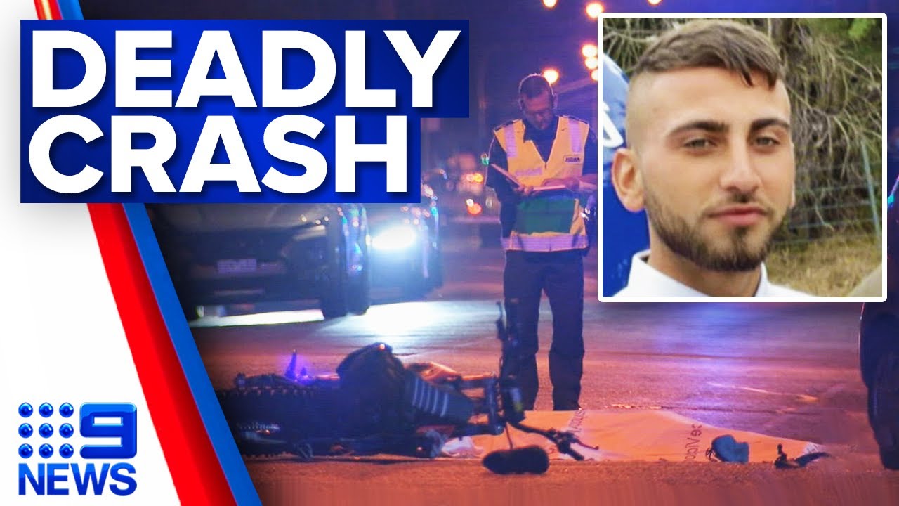 Plumber killed in Melbourne motorbike crash | 9 News Australia