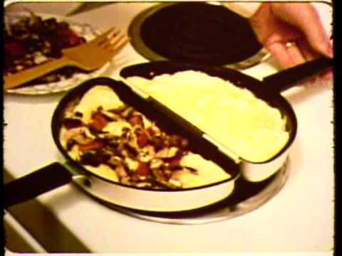K-tel Omelette Pan commercial 