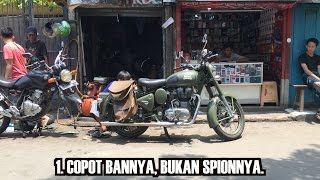 [MotoVLog] - Bikin Knalpot Freeflow Royal Enfield dan Menambal Ban