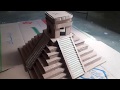 Cómo hacer con cartón el mejor templo maya ( how to make the Mayan Temple with cardboard)