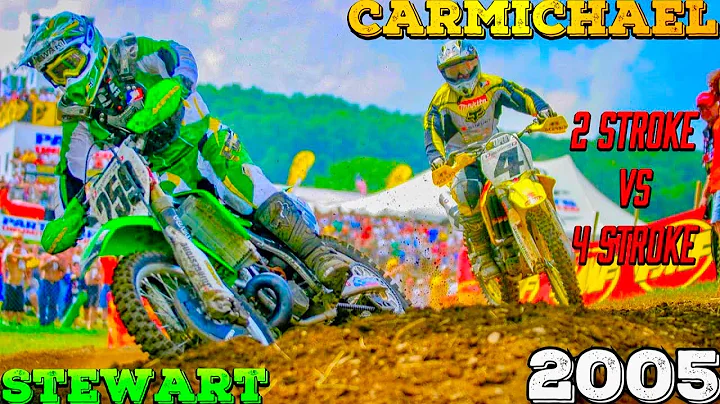 RICKY CARMICHAEL VS JAMES STEWART - 2005 OUTDOORS