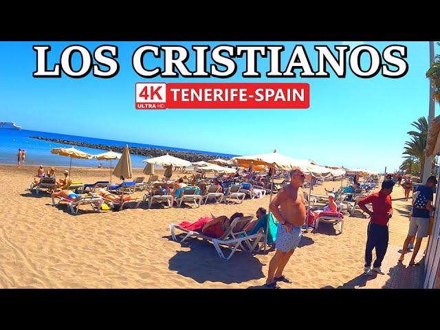TENERIFE - LOS CRISTIANOS | What is it Really like Now? 😎​ 4K Walk ● May 2024 class=