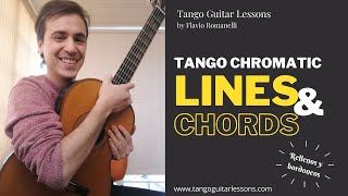 Miniatura del video "How to play tango - Chromatic lines & chords (rellenos y bordoneos)"