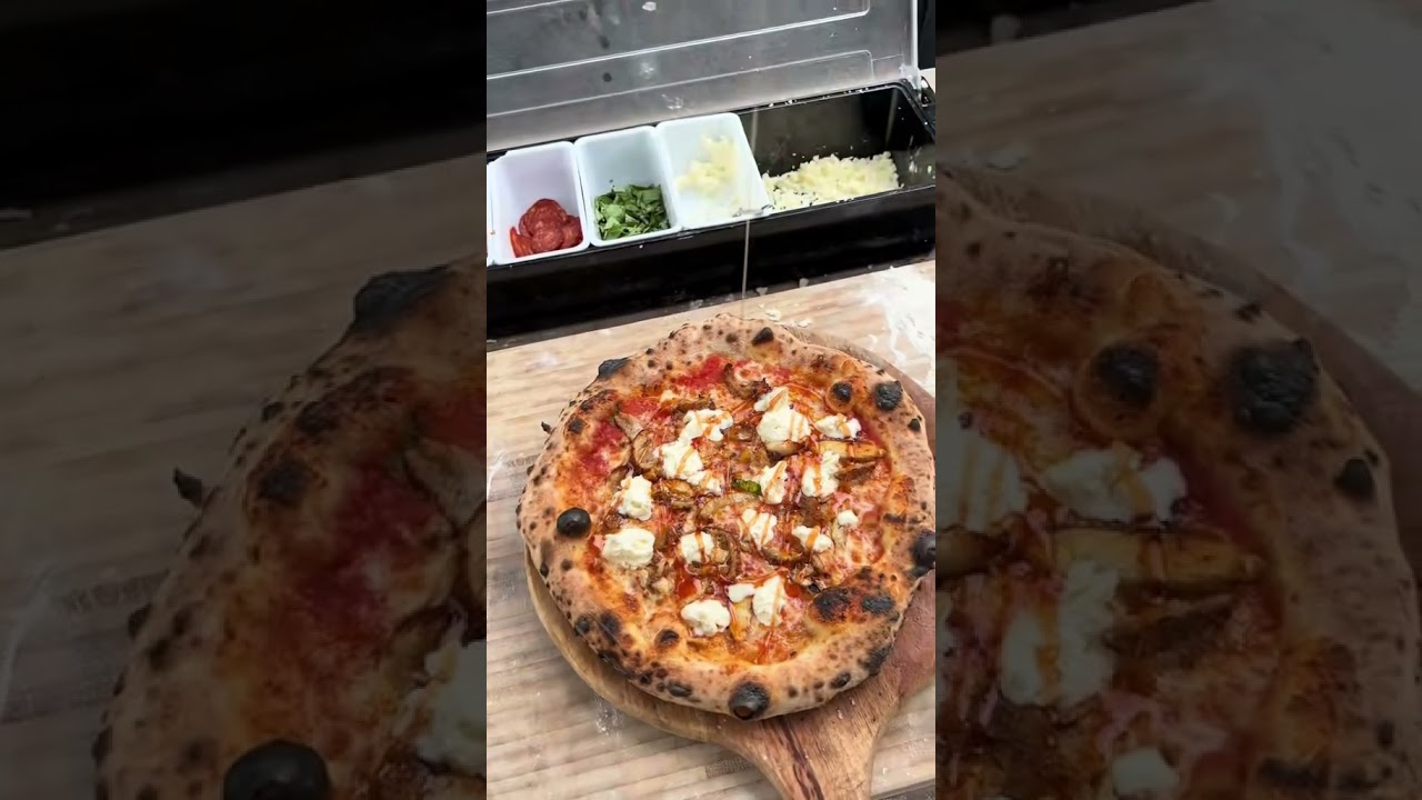 Cajun chicken, mascarpone and hot honey 🍯 🥵 