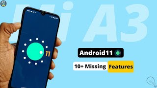 Mi A3 Android 11 Top 10+ Missing Features | Mi A3 Screen Recording, Call Recording & Wifi Calling