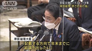 安保3文書にハラスメント対策 元自衛官の被害踏まえ(2022年11月25日)