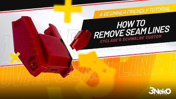 How to remove seam lines on gunpla kit | TUTORIAL