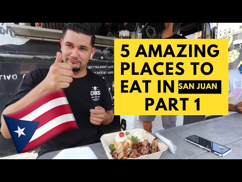 वीडियो: सैन जुआन में प्यूर्टो रिकान फूड कहां खाएं