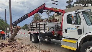 Storm preparations underway in San Diego County