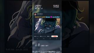 Gyutaro is a good demon 👿 as a brother ||#gyutaro #daki #kny #foryou #fypviralシ #animeshorts