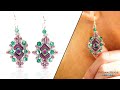 Eva Enlightenment Earrings - DIY Jewelry Making Tutorial by PotomacBeads