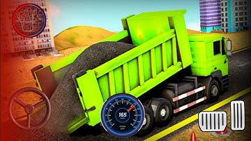 Indian Cargo Truck Driving 3D Simulator - Heavy Machines & Mining Simulator - Android Gameplay