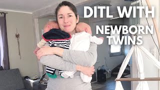 DAY IN THE LIFE WITH NEWBORN TWINS