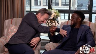 Bryan Cranston Roasts Kevin Hart During THE UPSIDE Interview