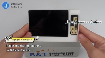 AiPi-Radar-Monitor by Ai-Thinker has detection and display functions