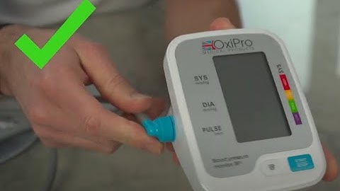 OxiPro BP1 Blood Pressure Monitor Quick Start Video