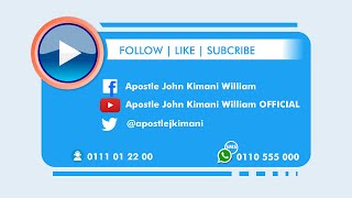 Dominion In Your Faith Apostle John Kimani William