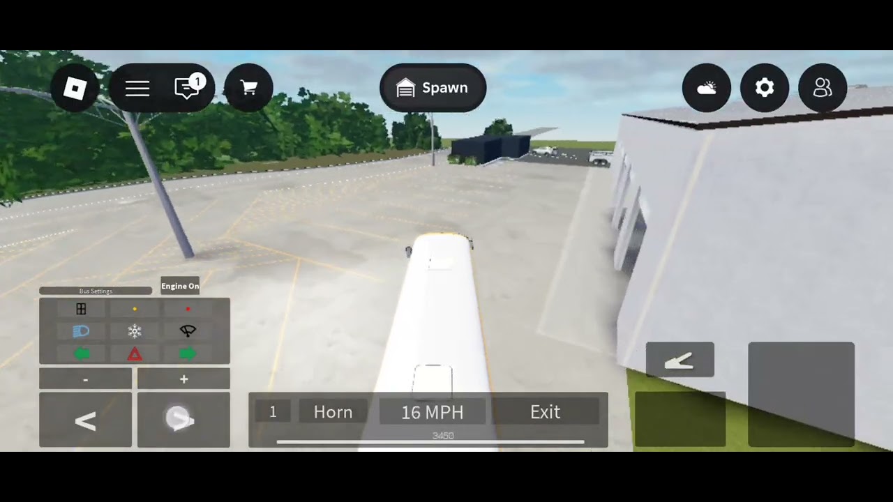 Driving A 2027 IC CE 3rd Generation School Bus (New Look, Start Engine, And Drive) 