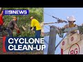 Clean up underway after ex-Tropical Cyclone Kirrily | 9 News Australia