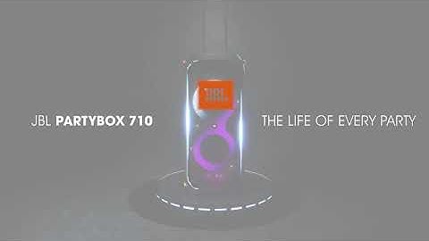 JBL | Partybox 710 | Party speaker with powerful sound, built-in lights and splashproof design.