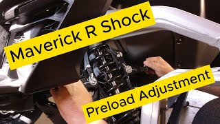 Maverick R Shock Preload Adjustments