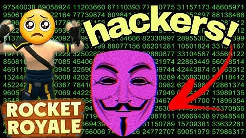 I thought it was fake dz (hacker) - Rocket Royale