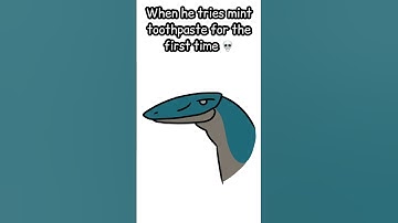 When he tries mint toothpaste for the first time 💀🌶️