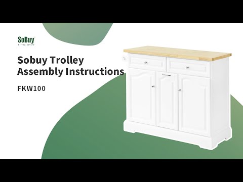So Trolley Assembly Instructions Kitchen Storage White Fkw100 Wn You So Trolley Assembly Instructions, Kitchen Island Assembly Instructions