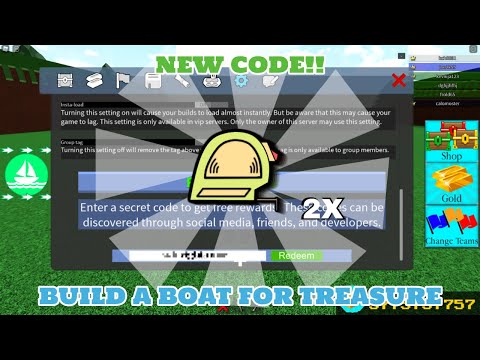 New Build A Boat For Treasure Codes - top 5 best codes *2018* build a boat for treasure roblox