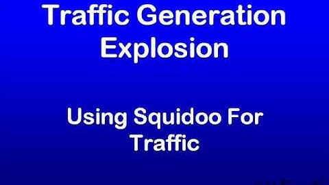 Using Squidoo for Traffic - So Fruity Web Design Video Series