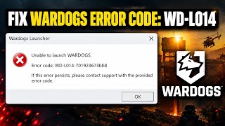 Fix WARDOGS Error Code WD-L014 (Easy Fix)