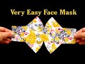 😷Very Easy Face Mask Sewing Tutorial 😷