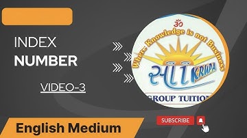 3 EM12Stat Index number CBI to FBI Ex 1 2=4July 22 & FBI to CBI Ex 1 2=2March 19 Lec 3