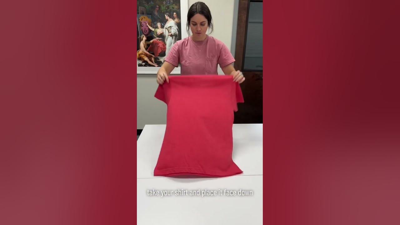 You've been folding t-shirts wrong your entire life. Here's the